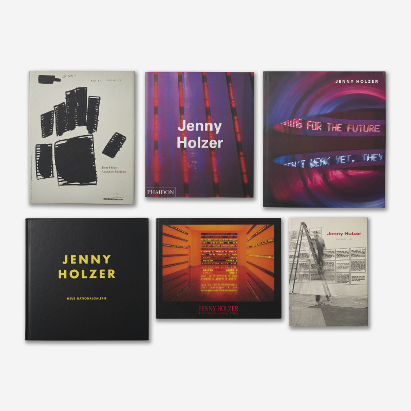 Jenny Holzer  Paintings, prints and sculptures for sale, auction results  and history