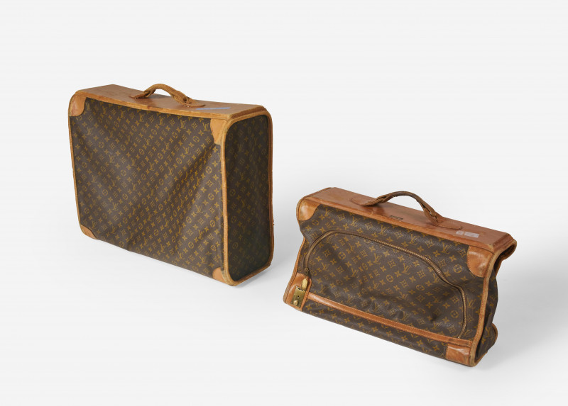 Louis Vuitton Monogram Luggage Bag / Suitcase in Antique Luggage