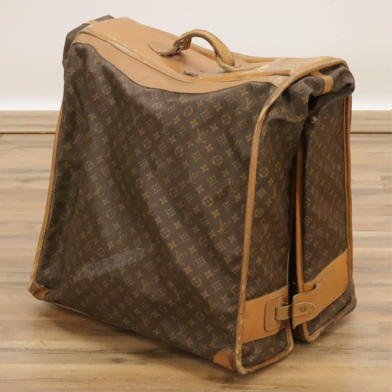 Vintage Louis Vuitton Garment Suitcase Luggage 28" French