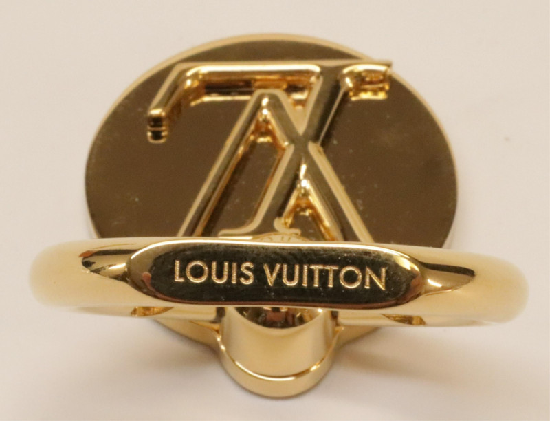 [Used] LOUIS VUITTON Phone Ring Louise Smartphone Ring Plated